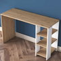 Hanah Home Escritorio de Estudio HA108 - 3425 Nogal y Blanco